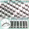 Lash Clusters Manga Eyelash Clusters C Curl Spiky Natural Cluster