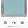 HVAC OV 8" x 16" Drywall Access Panel – Aluminum