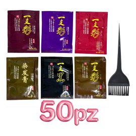 Paquete Shampoo Tinte Instantaneo 15min Cubre Canas