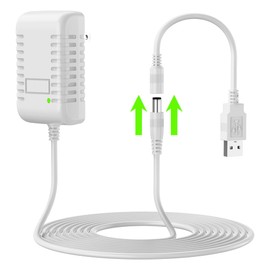 ZDZQFC Baby Swing Power Cord USB,Baby Swing Charger USB,Compatible with Ingenuity Swing for InLighten,InLighten Soothing,Anyway Sway,ConvertMe,Swing n Go Deluxe,SimpleComfort (USB-5V-10FT)