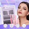 Fenshine Cluster Lashes Individual Lashes Kit 3D WISPY LASH KIT