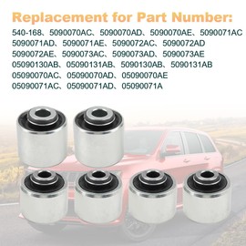 WMPHE Rear Suspension Knuckle Bushing Kit Compatible with 2014-2021 Jeep Cherokee, Replacement for 540-168 5090072AD 5090072AE 5090073AD 5090073AE 5090095AC- 8PCS
