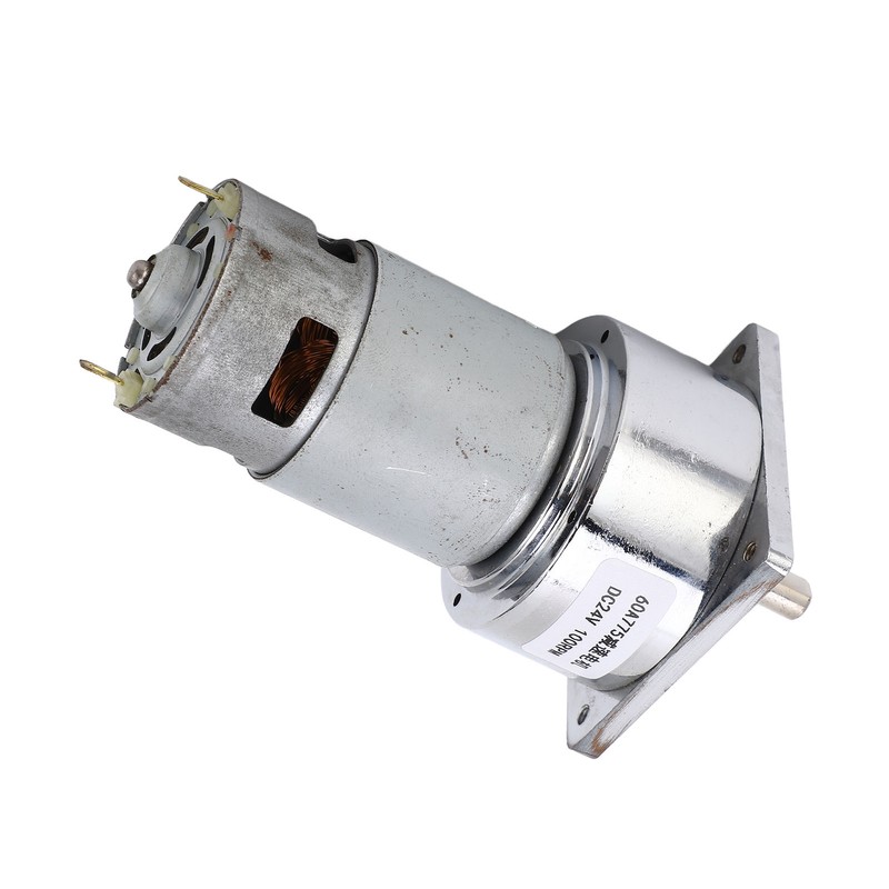 Gear Motor DC 24V 3.8A Speed Reduction Self Locking Reversible