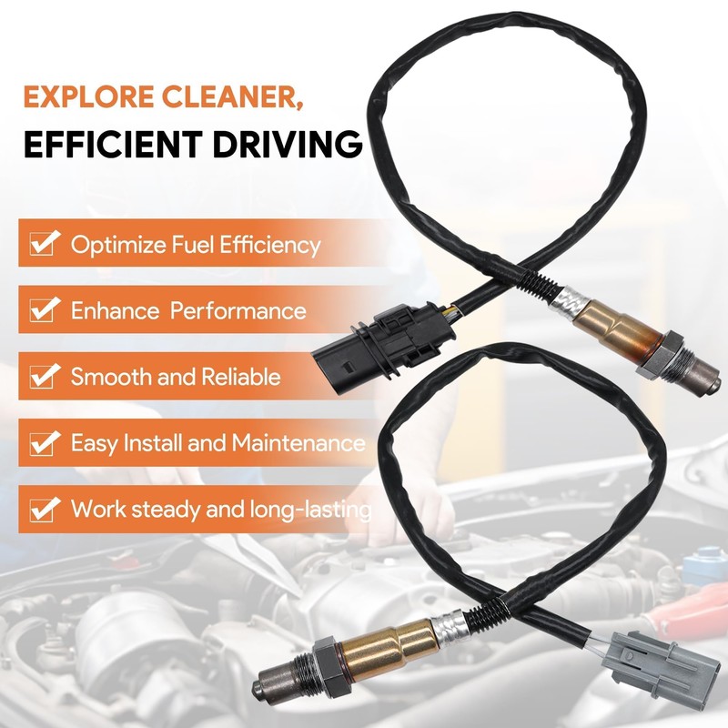 2PCS Upstream & Downstream Oxygen Sensor Compatible with Hyundai Accent