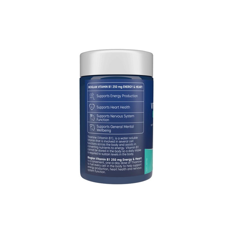 Bioglan Vitamin B1 250mg 75 Tablets