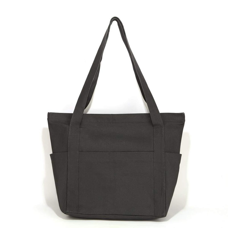 Augbunny XL Heavy Duty Canvas Grocery Bag Multi Purpose Tote