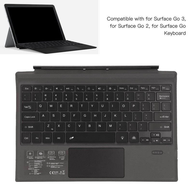 Pomya Funda con Teclado, para Teclado de Tableta Go 3