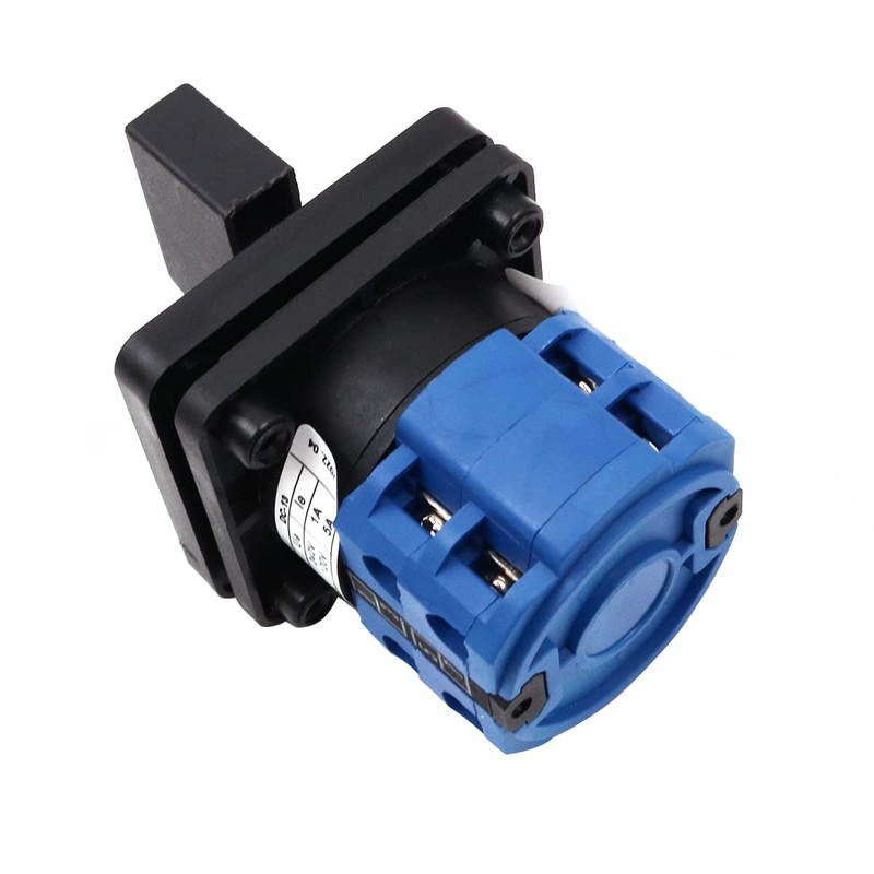 WANGCL Universal Toggle Switch Rotary Switch 3 Position 8 Terminals