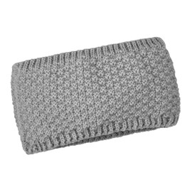 Neverless® Women's Winter Autumn Fleece Lining Knitted Ear Warmers Knitted Headband, lightgrey