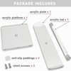 Baoswi Acrylic Headband Holder, Hair Accessories Organiser, Clear Stand for