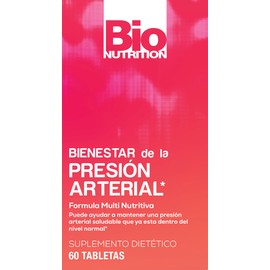 Bio Nutrition Blood Pressure Wellness 60 Tablets | Multi-Nutrient Formula | Vitamin D | 400mg Calcium | Magnesium | 30 Servings per Bottle