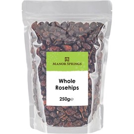 Whole Rosehips 250g by Manor Springs