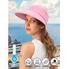 Rulala Fancy Sun Hats for Womens Wide Brim Visor UV
