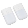 2pcs Intelligent Night Light Dimmable Warm Light 0.5W LED Light