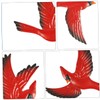 CHILDWEET 3 Pcs Wrought Pendant Wall Decor Bird Decor Metal