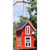 Bird Feeder Bird House For Hanging Wooden Feeding Station Bird