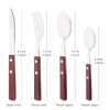 Uniturcky 8-Piece Dinner Forks Set, 304 Stainless Steel Forks with
