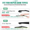 26" 16" 12" Windshield Wiper Blades Replacement for Toyota RAV4