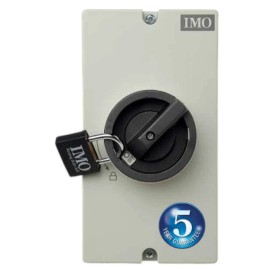 IMO SI32-PEL64R-2 Enclosed DC Switch 32A 700V 2-Pole IP65 Gray Solar