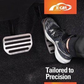 X-Car Foot Pedals Pads Cover for Suzuki Jimny Auto 2018-Onwards Aluminum Non-Slip Anti-Slip Accelerator Brake
