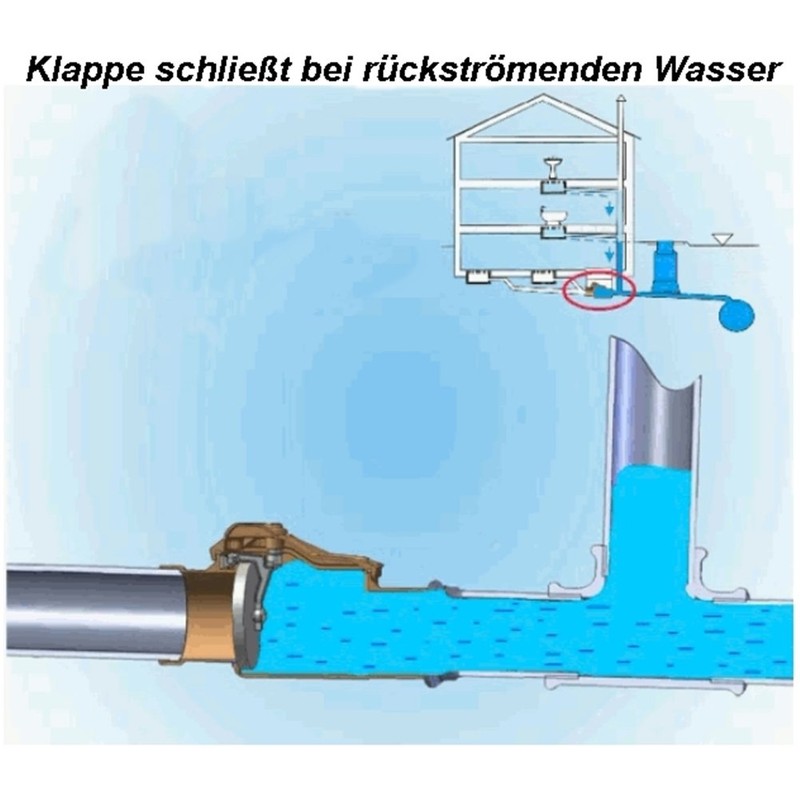 GenWJ Stainless Steel Check Valve: 2-Port, DN 75 (75 mm),