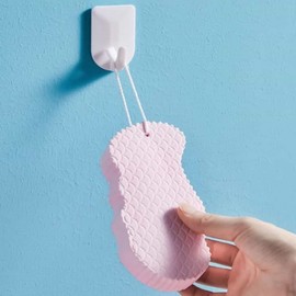 Sponge dirt towel dirt roll body pad body sponge dirt block 01Smack Sponge Gray 5ea