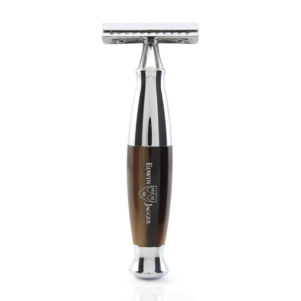 Edwin Jagger Diffusion 36 Series Double Sided Safety Razor - Bright Horn