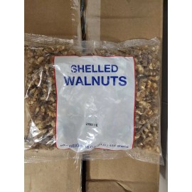 Deseba/ California Lot Of 5 Bags Of Walnuts 1 Lb Each= 5 Lbs