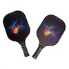 Pickleball Set 2 Rackets 4 Balls 1 Racket Bag Glass