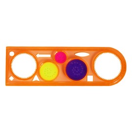 Eduplay Spiralo DCP-377 CW 130 Magic Ruler, Multicolor (Pack of 1)