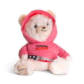 Punchkins Teddy Bear Plushie - Cute but Psycho Sassy Stuffed Bear, Cute Teddy Bear Toy for Gifting