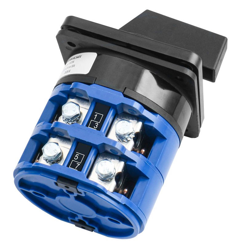 Heschen Universal Rotary Cam Selector Changeover Switch, SZW26-125/D202.2, 660V 125A,