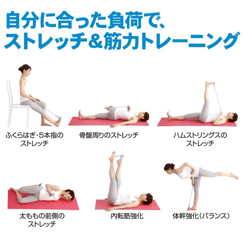 Alphax Leg Stretch Tube, Blue (Hard)