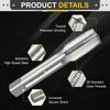 sourcing map Hand Taper Tap 7/8"-11 BSF Thread Taper Style
