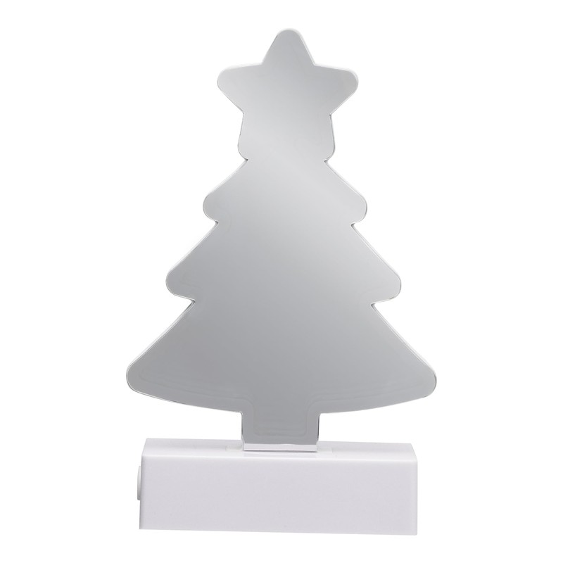 Northlight LED 3D Christmas Tree Infinity Mirror - 8"
