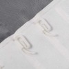 tonyg-p 20 Pack Metal Curtain Rings with Plastic Curtain Hooks,