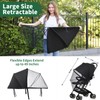 DUOMI 2-in-1 Stroller Sun Shade and Mosquito Net Cover -