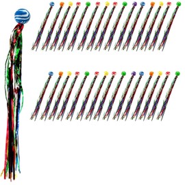 YaBaLuu 20 pelotas saltarinas con oropel Multicolor