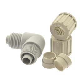 Angle Hose Fitting 12 x 9 mm PTFE (PA)