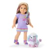 American Girl Truly Me Tropical Taffy Poodle Pet with Pink