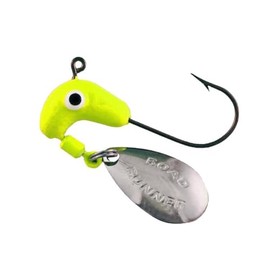 Blakemore TTI Fishing Co Road Runner Bulk Head Hook (Chartreuse, 1/16-Ounce), 4Count(Pack of 1)