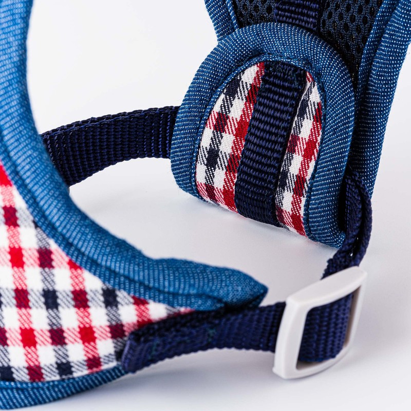 HUGO & HUDSON Fabric Vest Dog Harness - Adjustable Rear