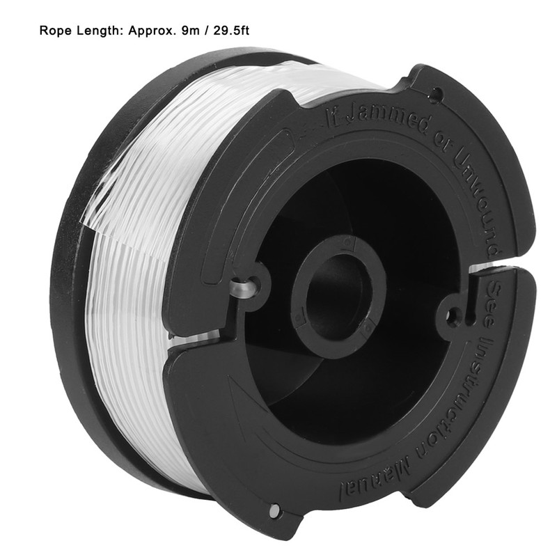 6Pcs Lawn Mower Spool with Cover Replacement Accessories Parts Fit