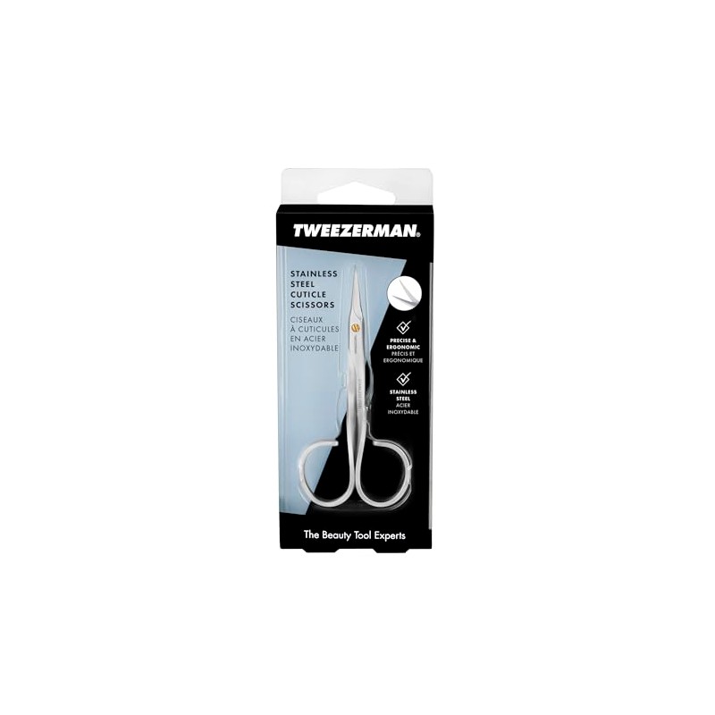 Tweezerman 3004-r Stainless Steel Cuticle Scissors