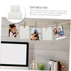 TEHAUX 5Pcs Aluminum Alloy Sublimation Blanks Blank Metal Photo Sheets