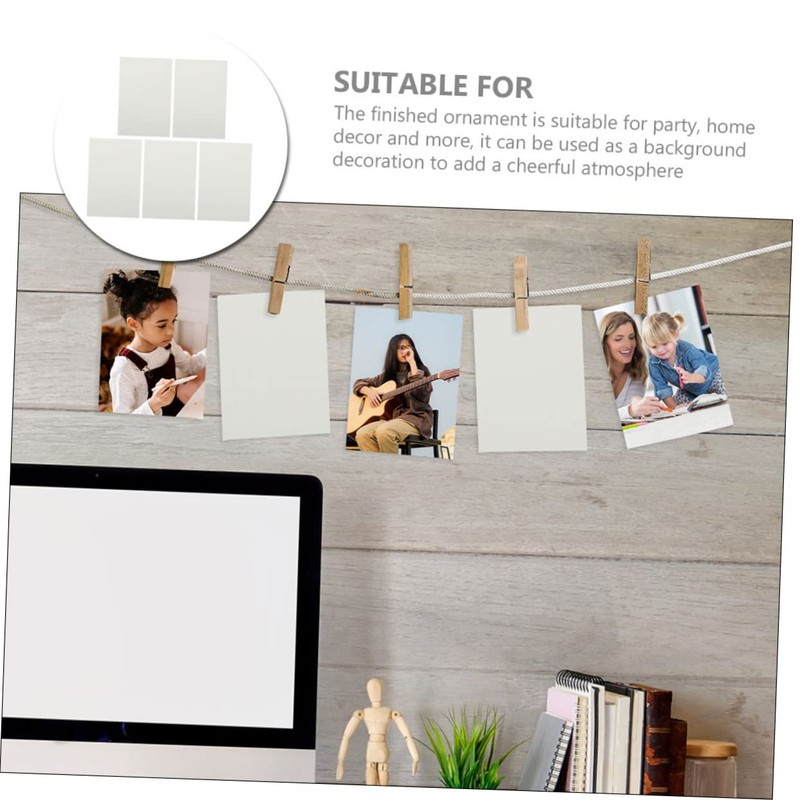 TEHAUX 5Pcs Aluminum Alloy Sublimation Blanks Blank Metal Photo Sheets