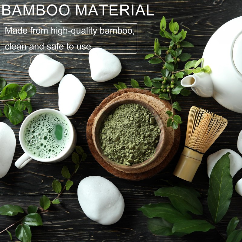 Dibaihuihomer Matcha Whisk Matcha Bamboo Whisk Bamboo Whisk Chasen Matcha