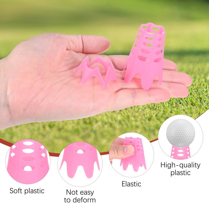 TIXIPEM Golf Simulator Tees [30PCS] - Plastic Golf Tees Use