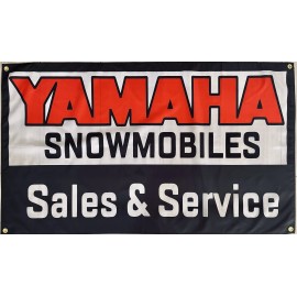 Yamaha SRX 3x5ft FLAG BANNER FLAG MAN CELLAR GARAGE SNOWMOBILES 100% Polyester