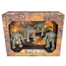 Catalyst Game Labs BattleTech | Miniatures | Inner Sphere Assault Lance | Expansion | Miniature Game Ages 14+